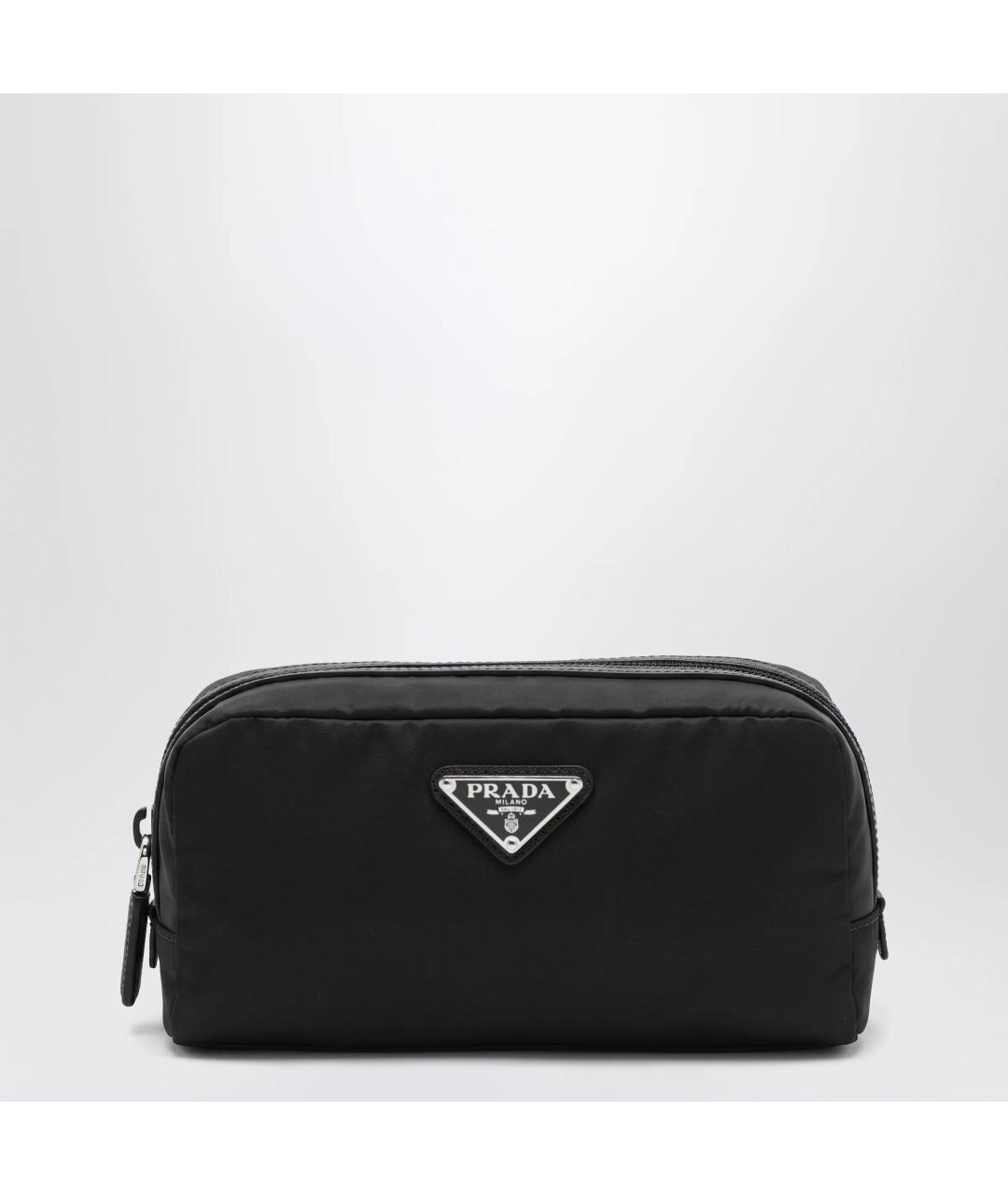 PRADA Черная нейлоновая барсетка, фото 3