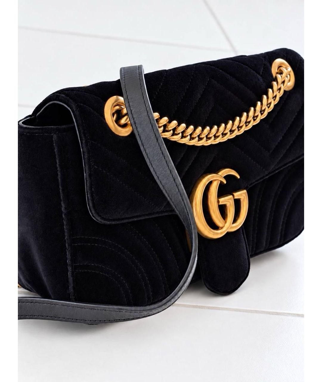 GUCCI Черная сумка через плечо, фото 2