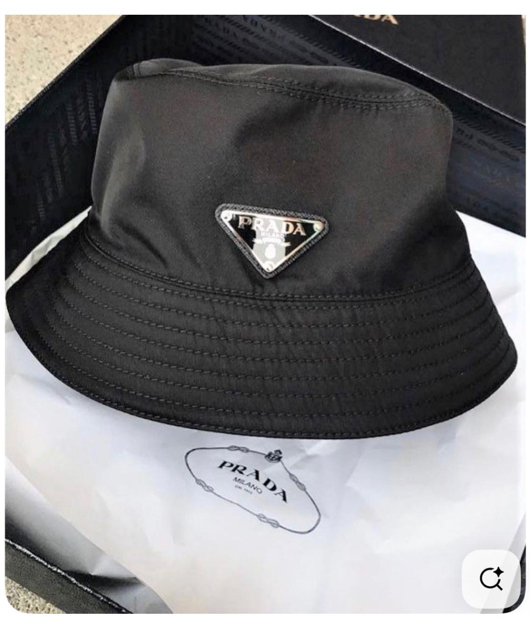 PRADA Черная панама, фото 5