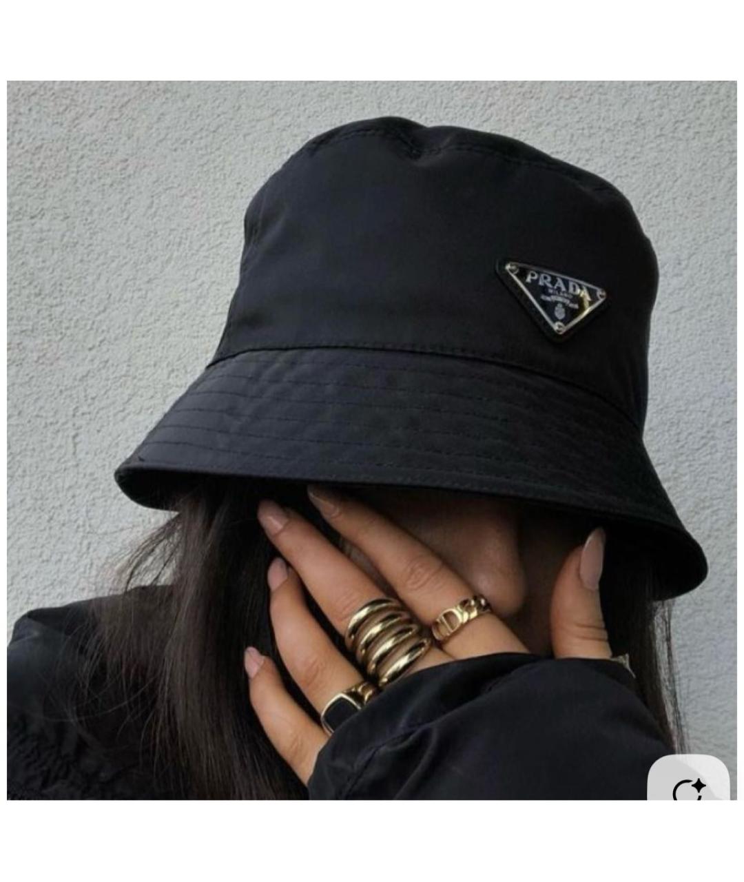 PRADA Черная панама, фото 6