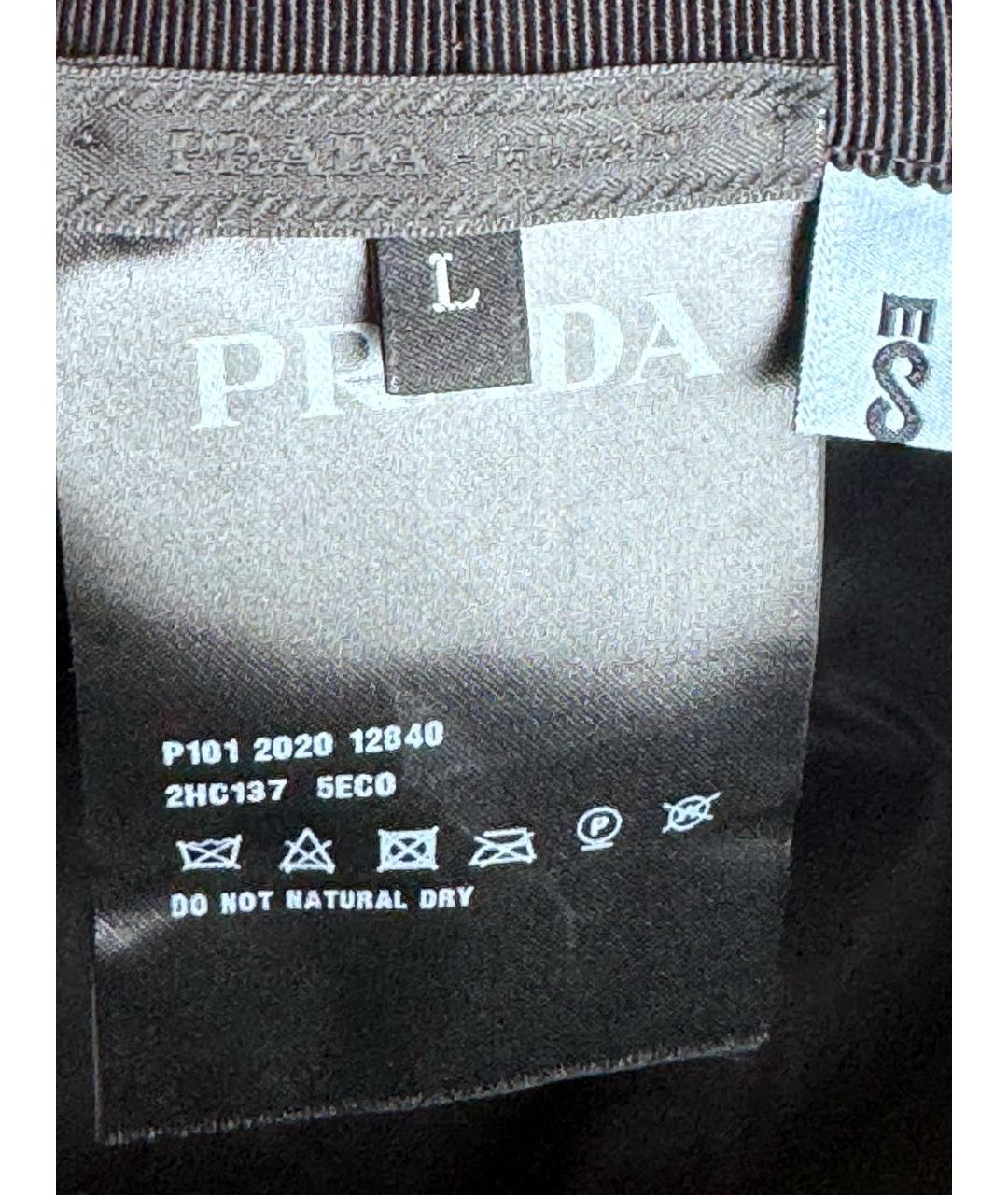 PRADA Черная шляпа, фото 3