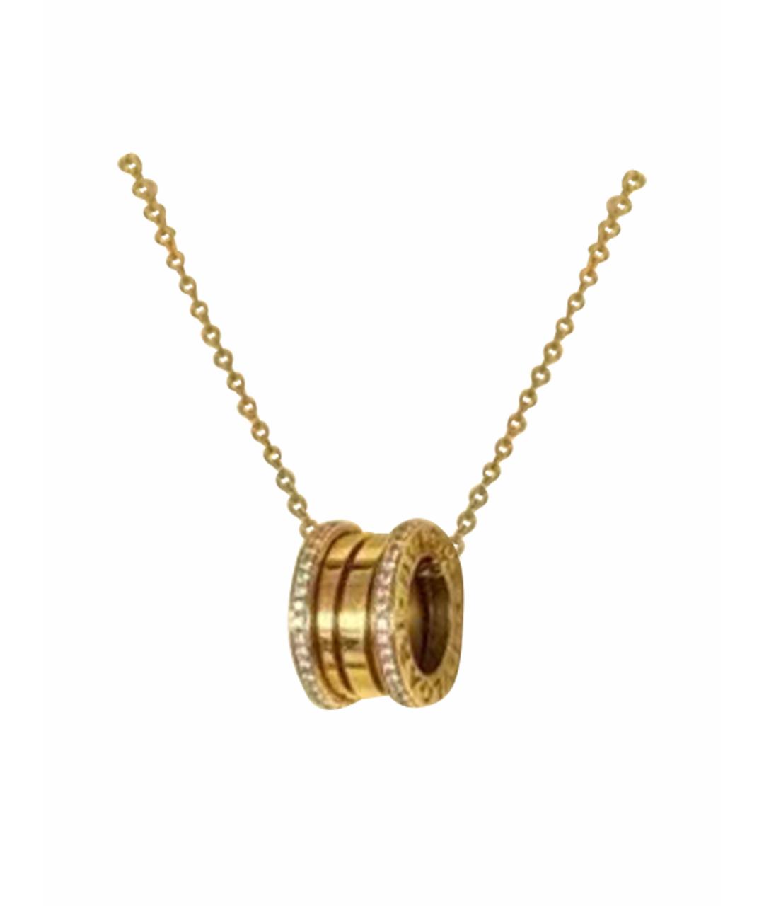 BVLGARI Золотая подвеска из розового золота, фото 1