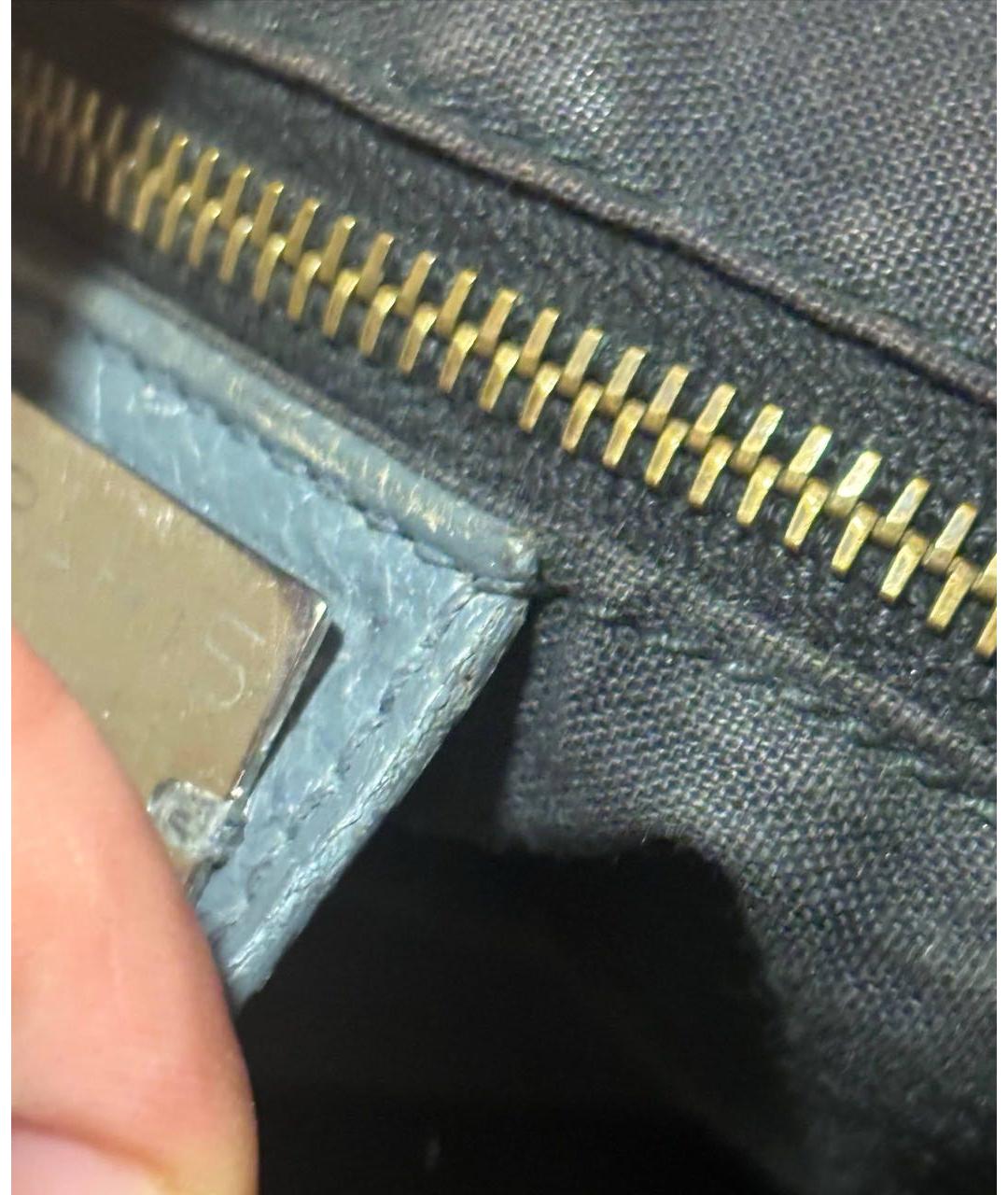 BALENCIAGA Кожаная сумка с короткими ручками, фото 6