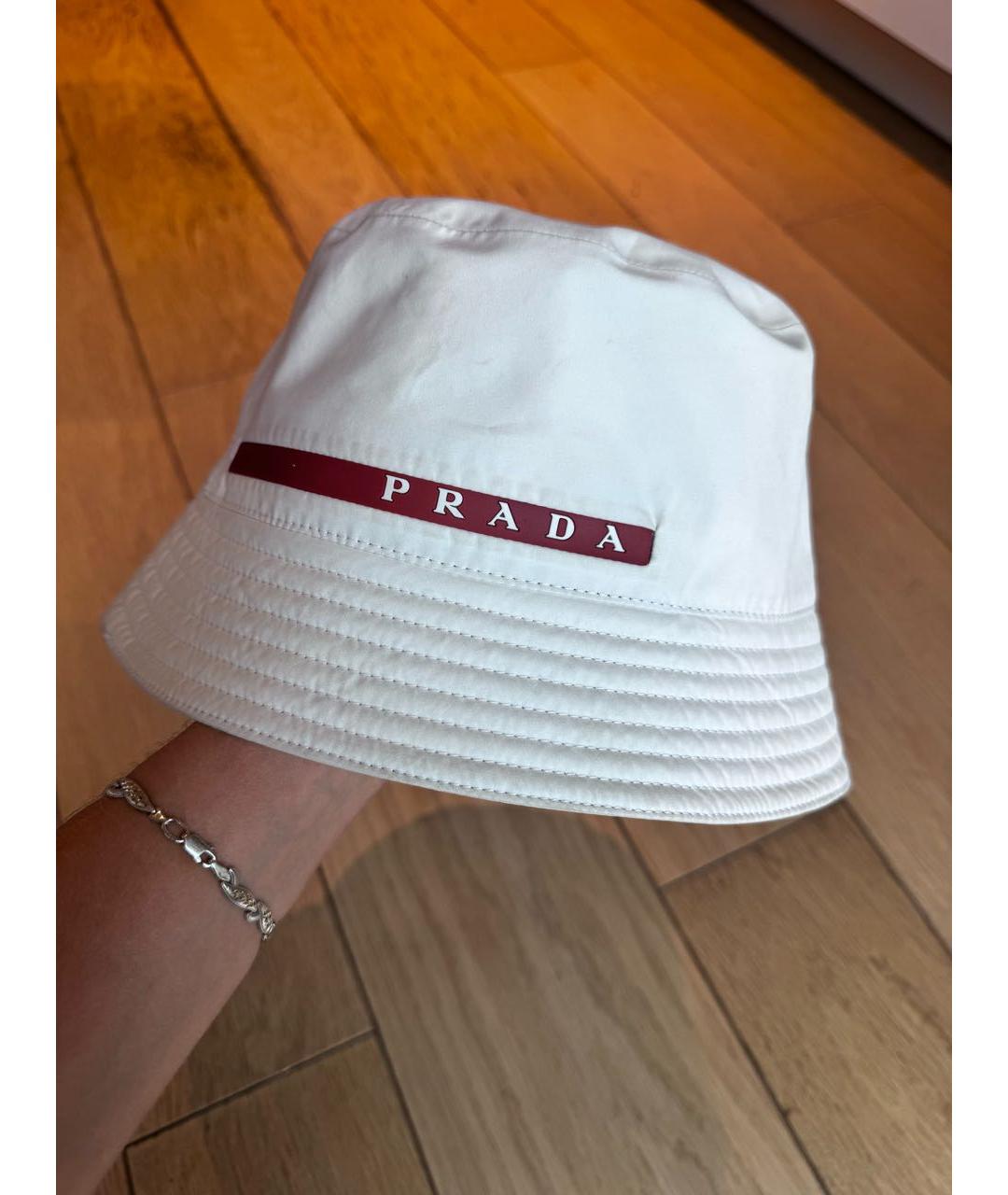 PRADA Бежевая панама, фото 5