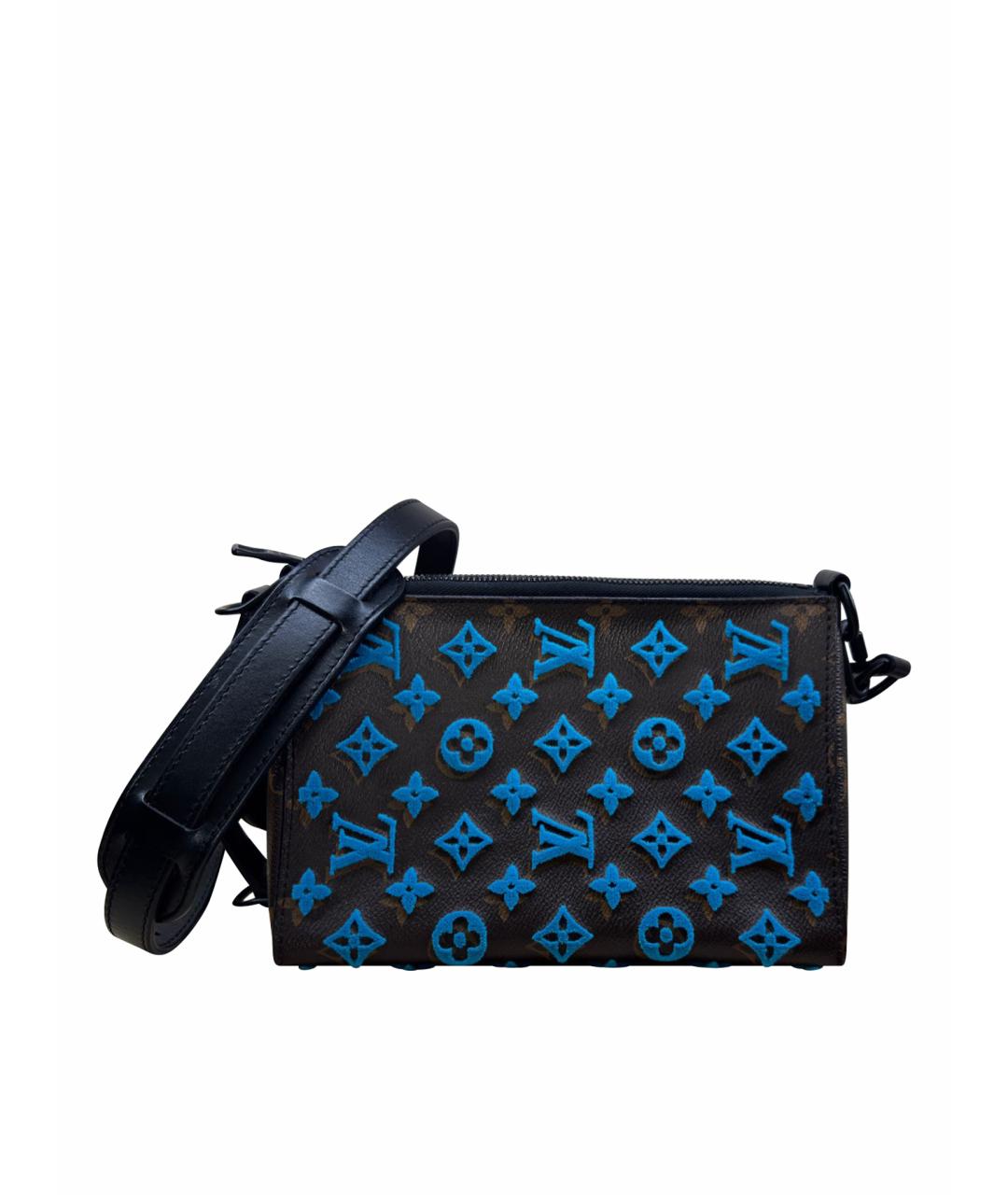LOUIS VUITTON Коричневая кожаная сумка через плечо, фото 1