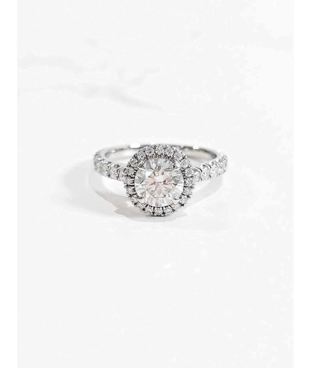 CARTIER Серебряное платиновое кольцо, фото 5