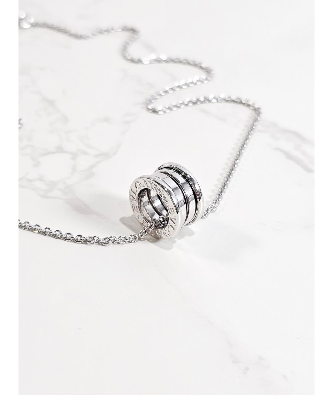 BVLGARI Серебряная подвеска из белого золота, фото 2