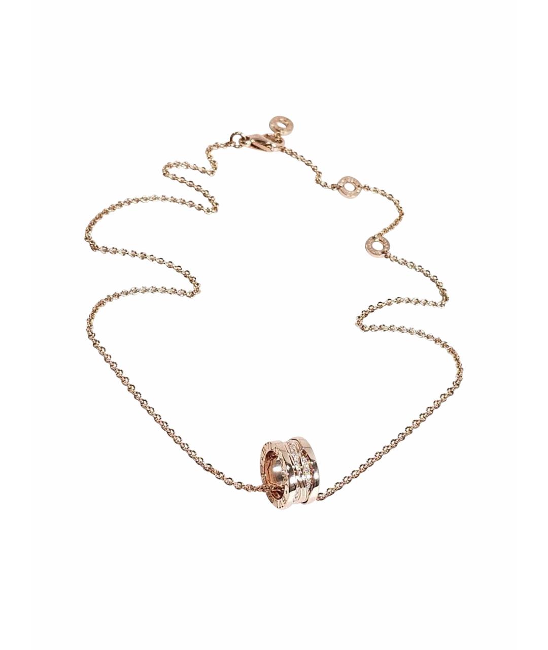 BVLGARI Золотая подвеска из розового золота, фото 1