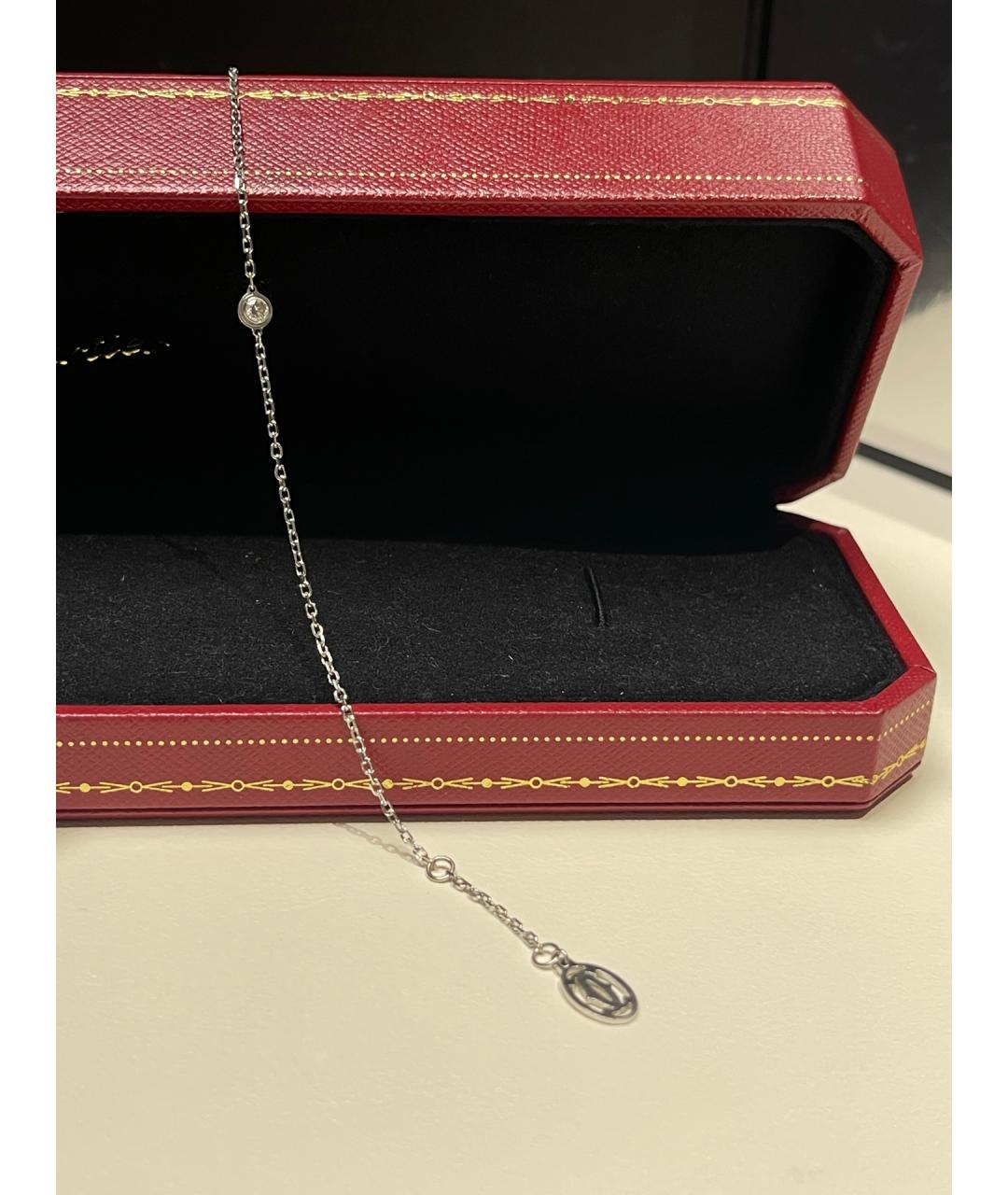 CARTIER Серебряный браслет из белого золота, фото 2