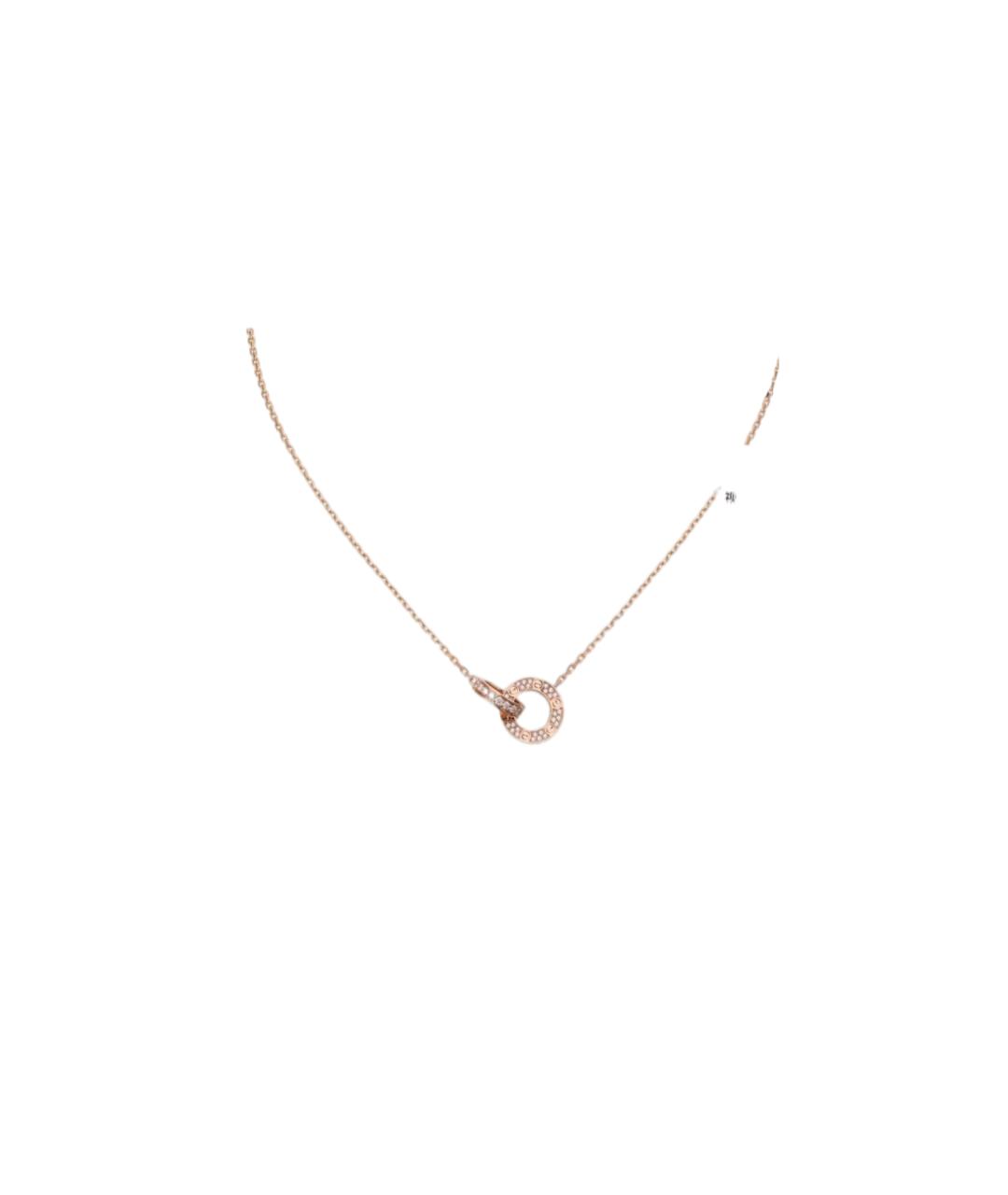 CARTIER Золотое колье из розового золота, фото 1