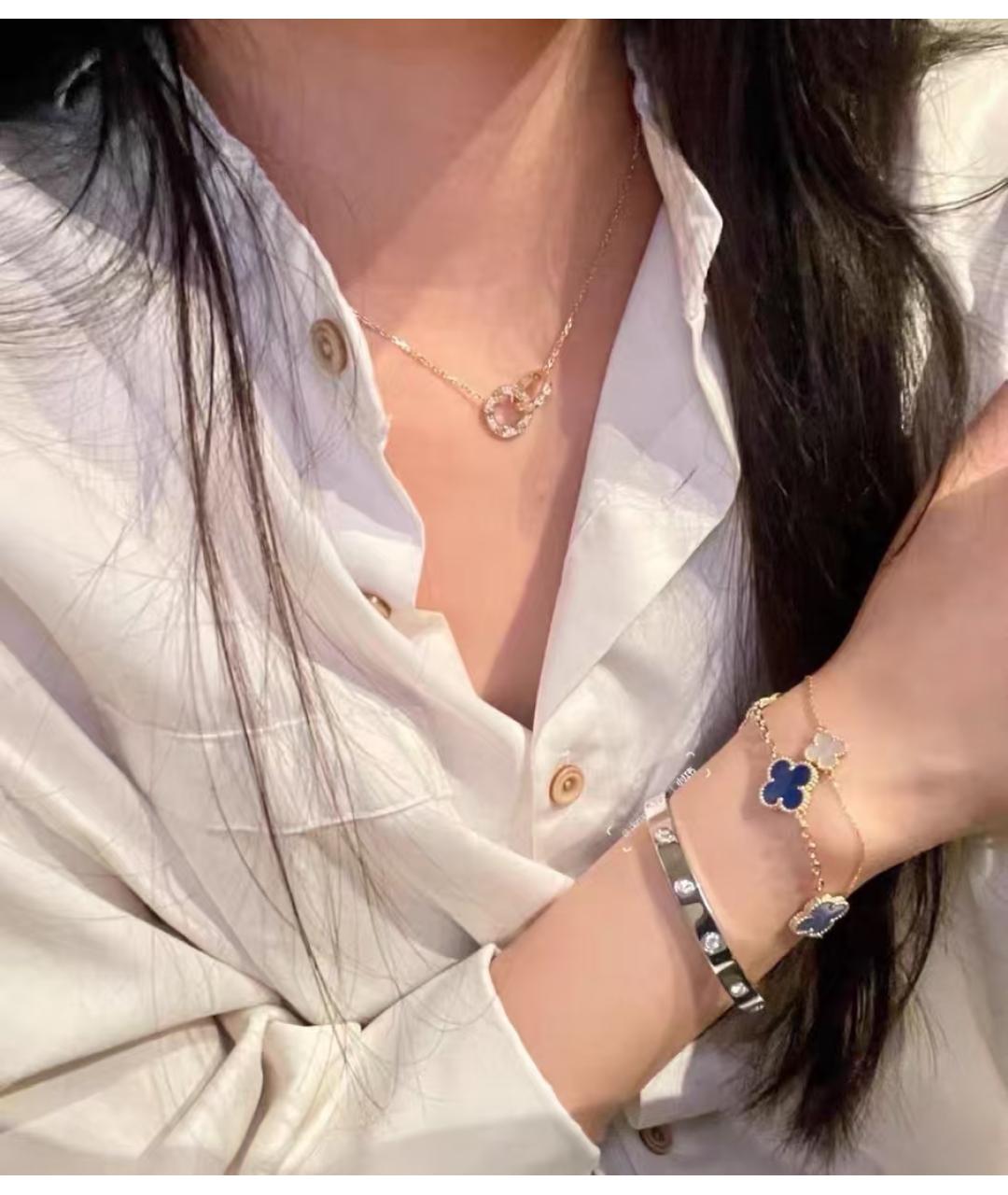 CARTIER Золотое колье из розового золота, фото 4