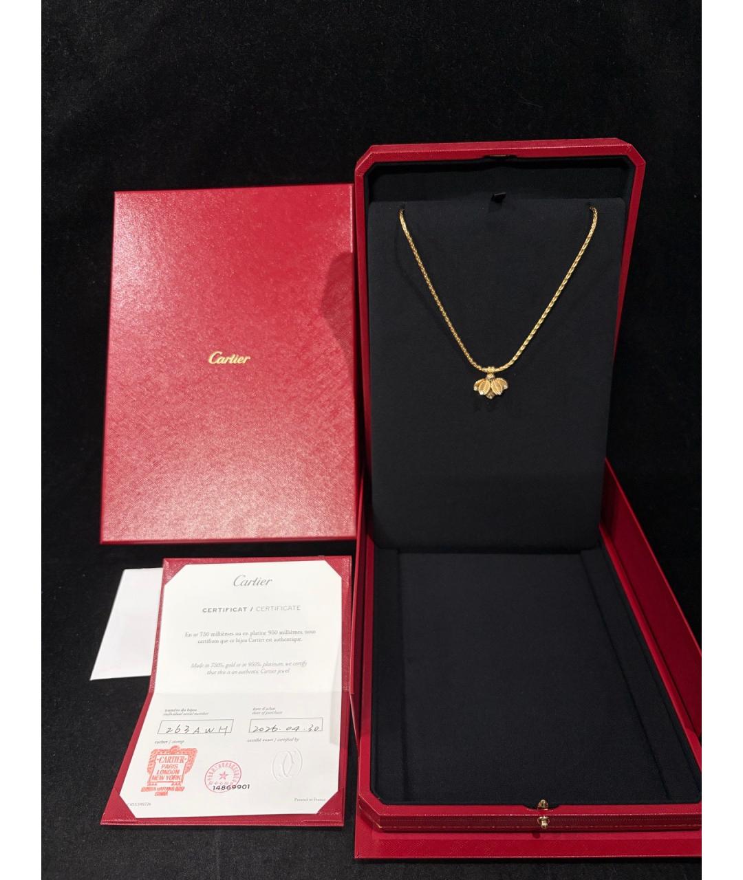 CARTIER Золотая подвеска из розового золота, фото 2