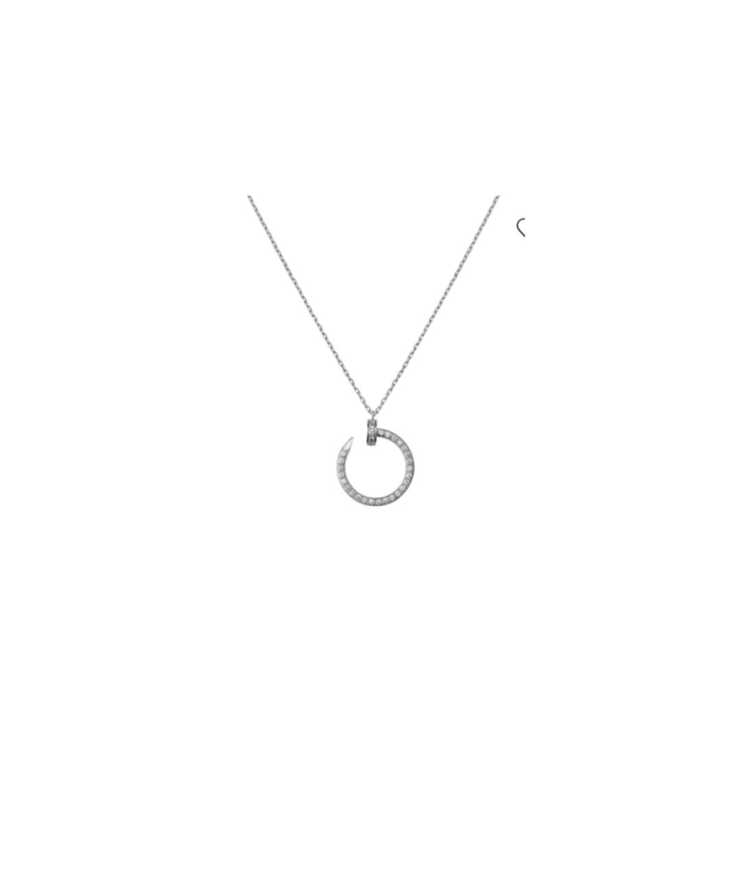 CARTIER Серебряная подвеска из белого золота, фото 5