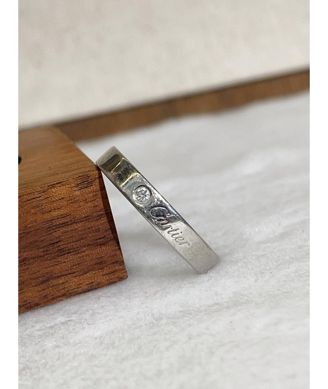 CARTIER Серебряное кольцо из белого золота, фото 6