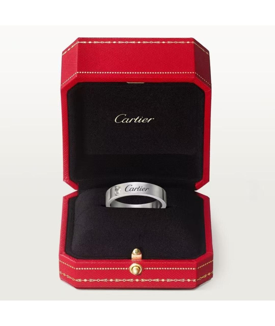 CARTIER Серебряное кольцо из белого золота, фото 8