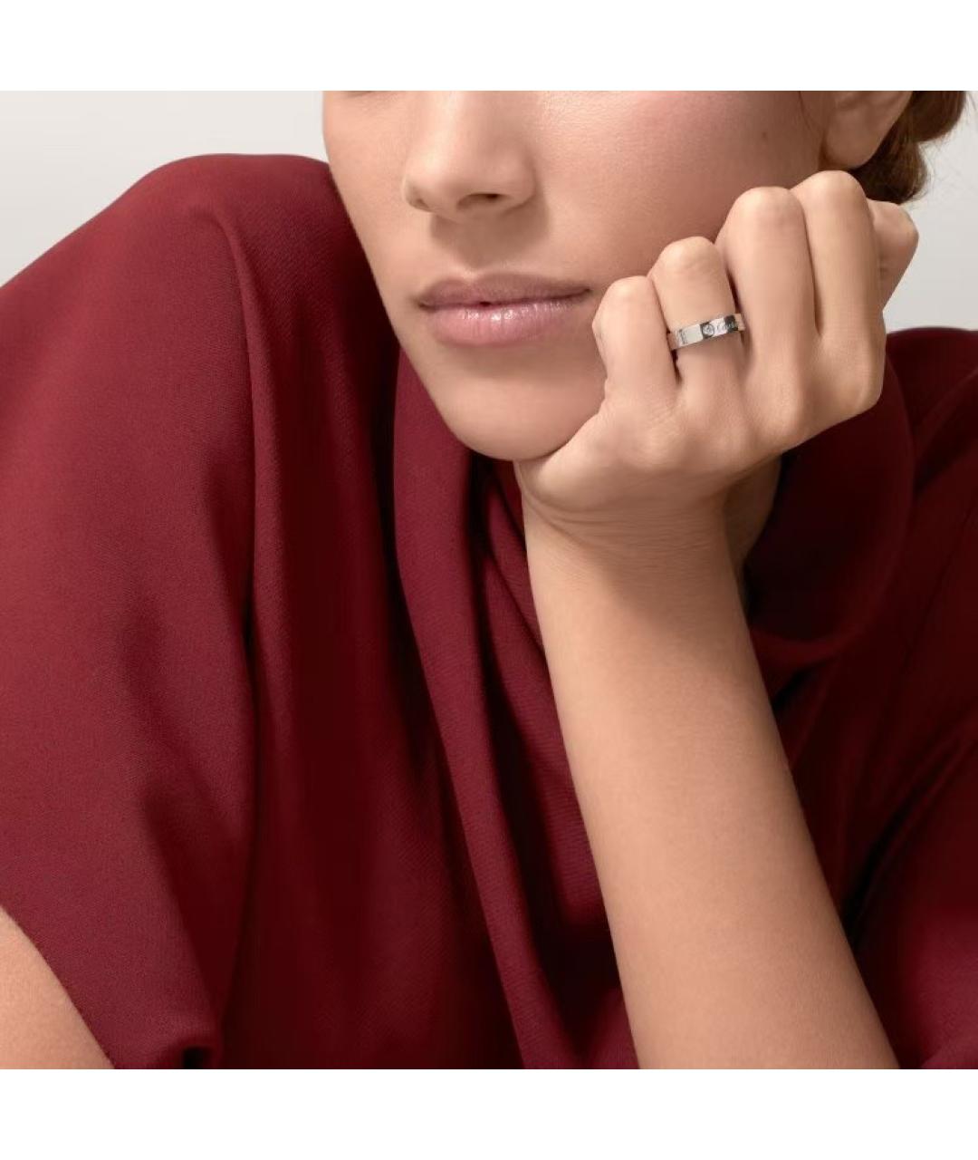 CARTIER Серебряное кольцо из белого золота, фото 7