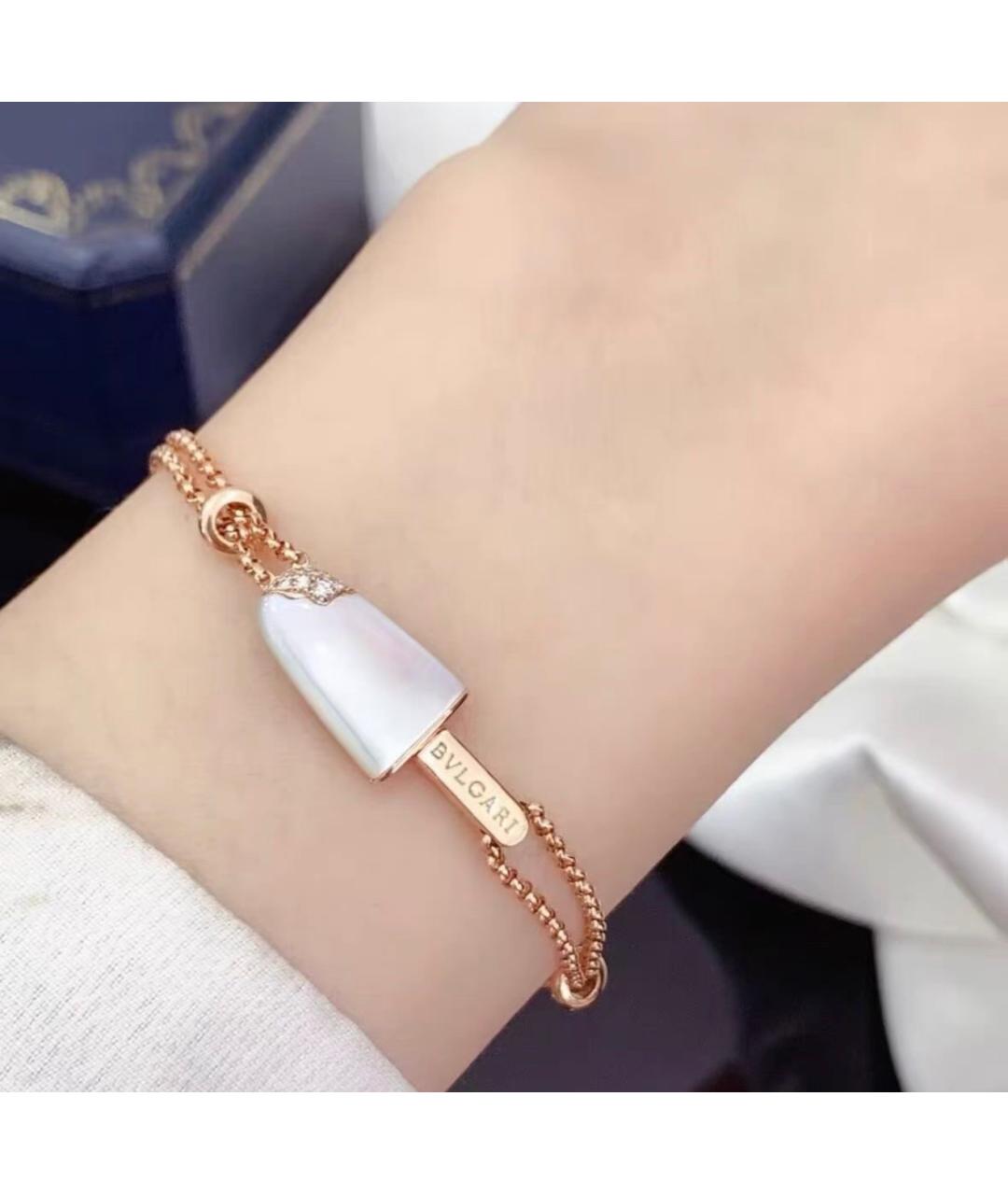 BVLGARI Золотой браслет из розового золота, фото 7