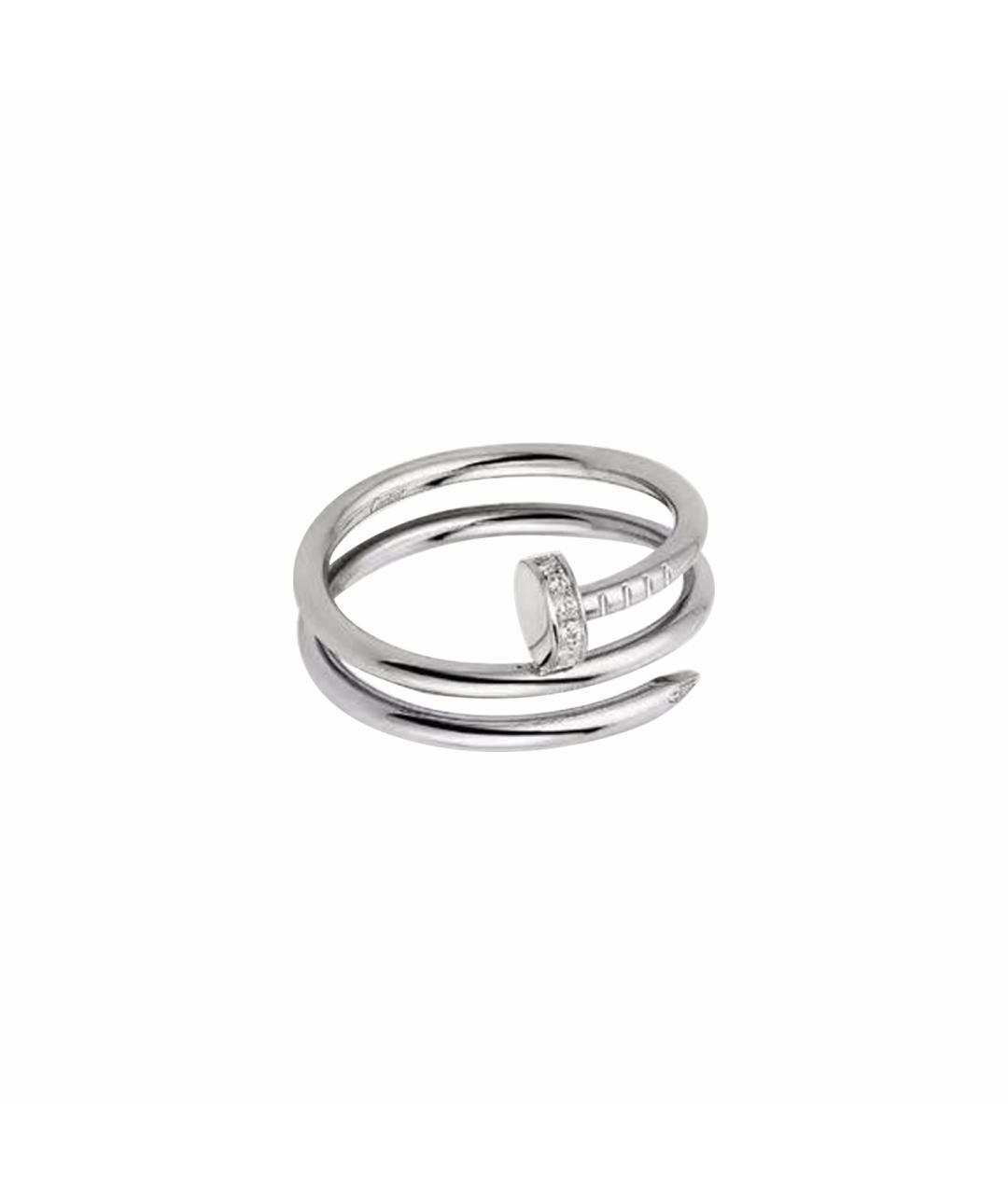 CARTIER Белое кольцо из белого золота, фото 1
