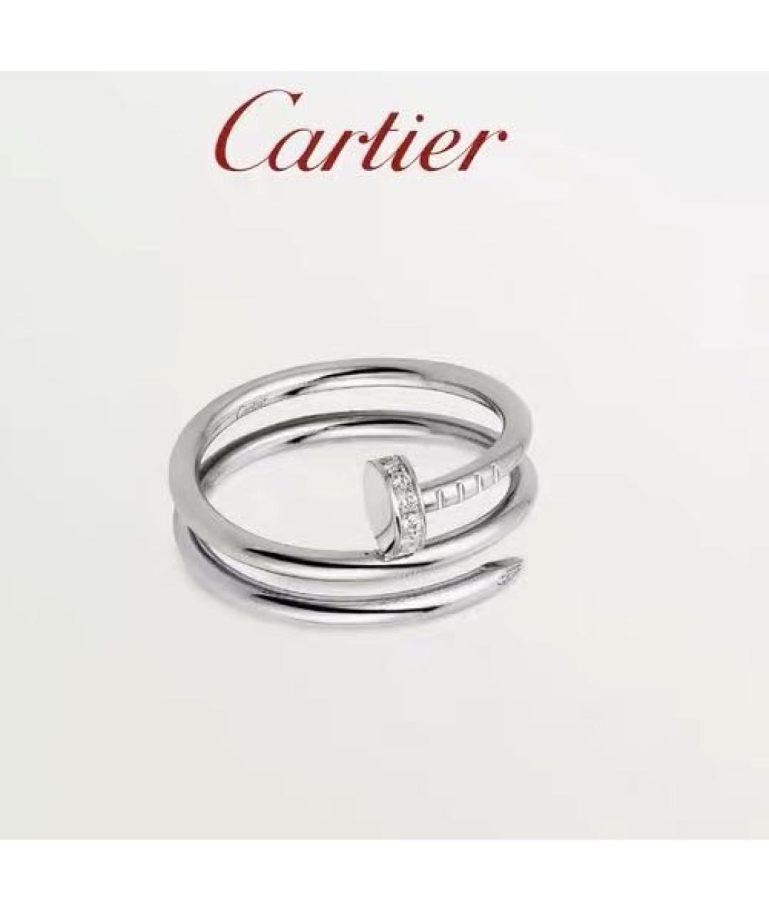 CARTIER Белое кольцо из белого золота, фото 6