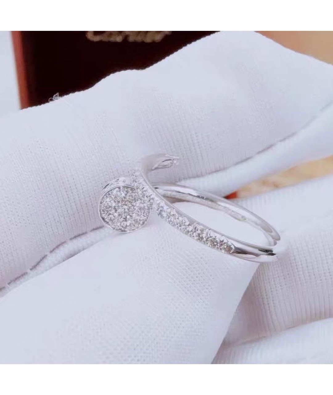 CARTIER Белое кольцо из белого золота, фото 5