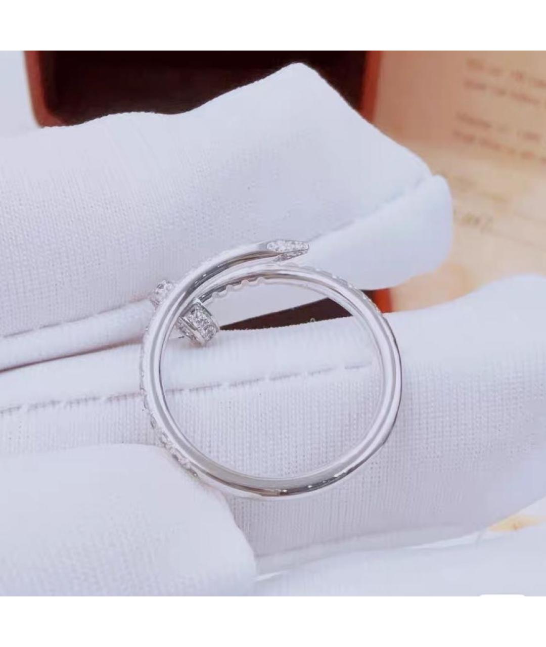 CARTIER Белое кольцо из белого золота, фото 6