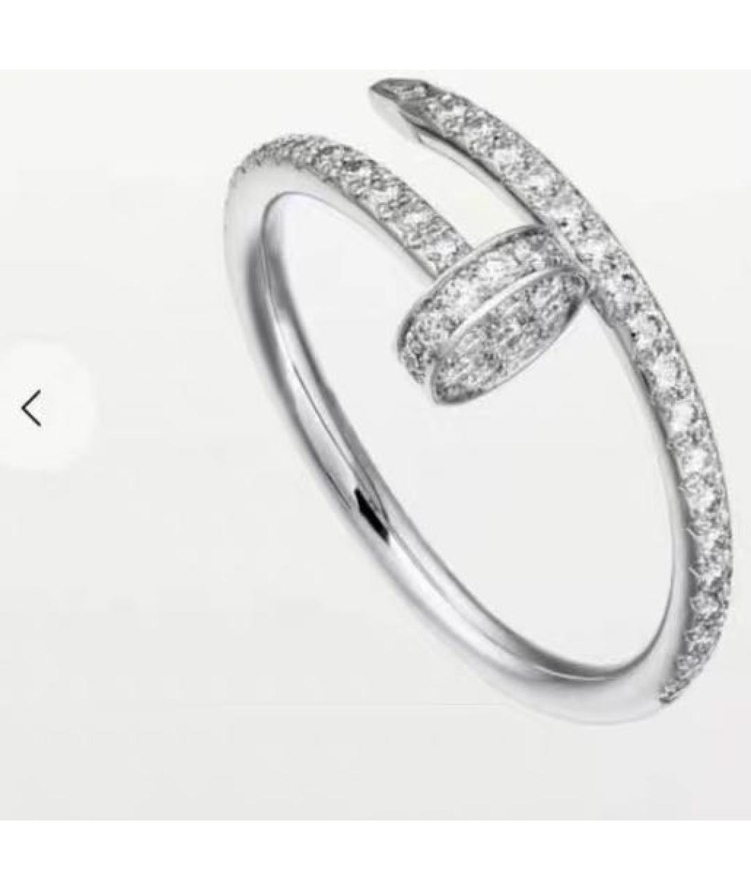 CARTIER Белое кольцо из белого золота, фото 7
