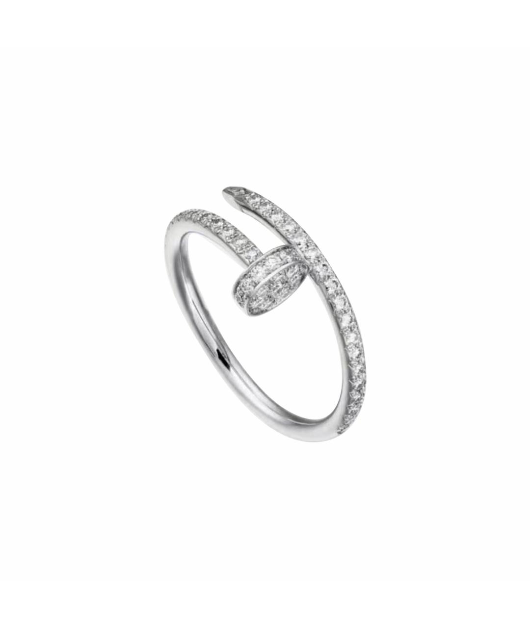 CARTIER Белое кольцо из белого золота, фото 1
