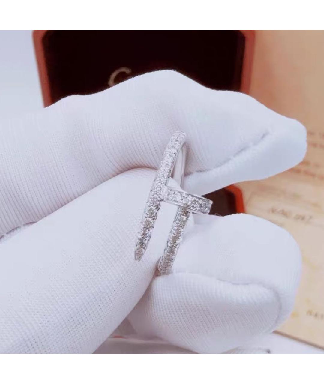 CARTIER Белое кольцо из белого золота, фото 3