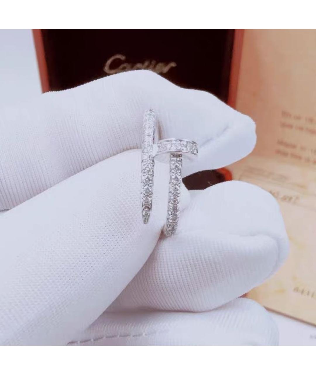 CARTIER Белое кольцо из белого золота, фото 2