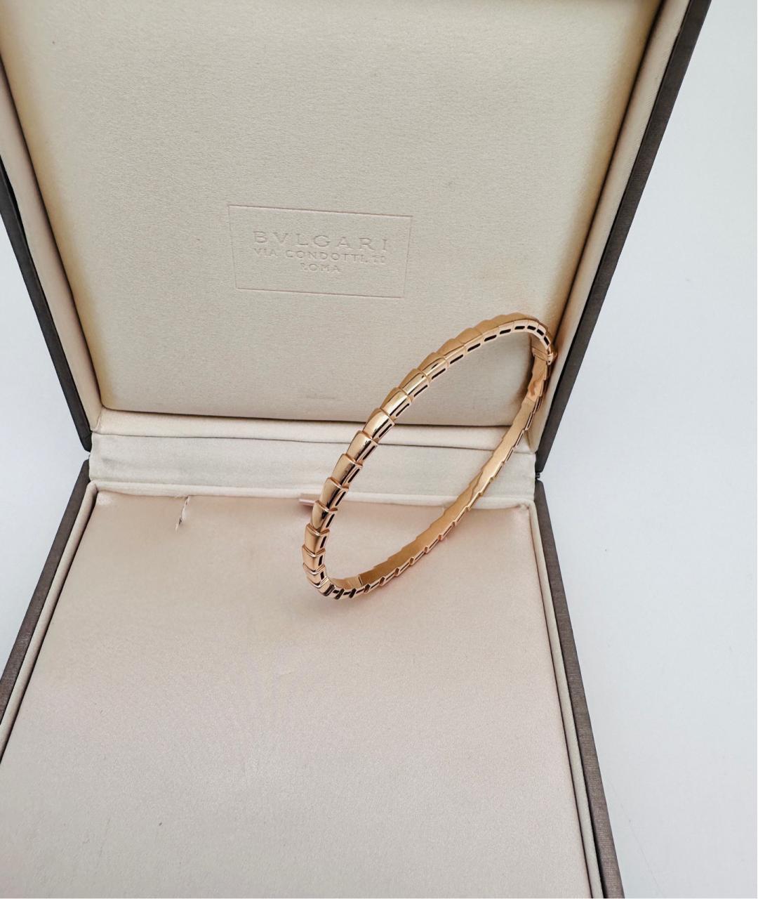 BVLGARI Золотой браслет из розового золота, фото 8