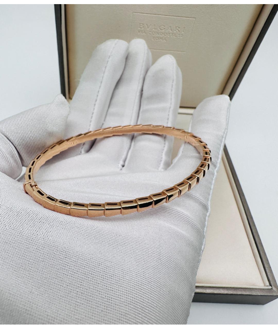 BVLGARI Золотой браслет из розового золота, фото 6