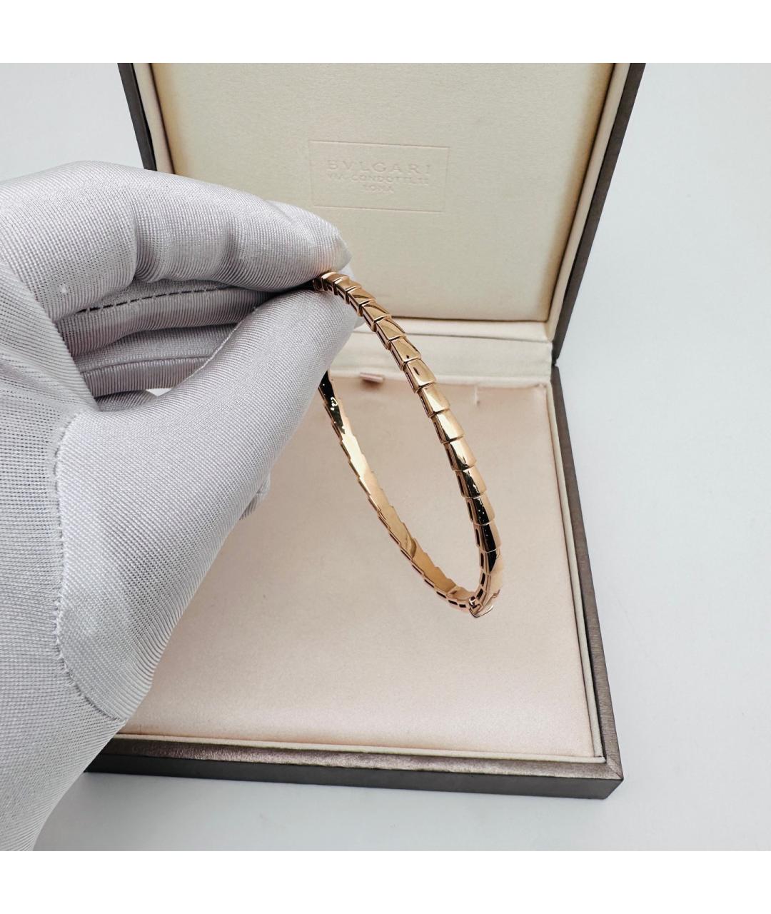 BVLGARI Золотой браслет из розового золота, фото 3