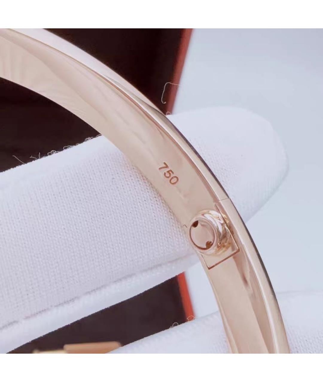 CARTIER Розовый браслет из розового золота, фото 7
