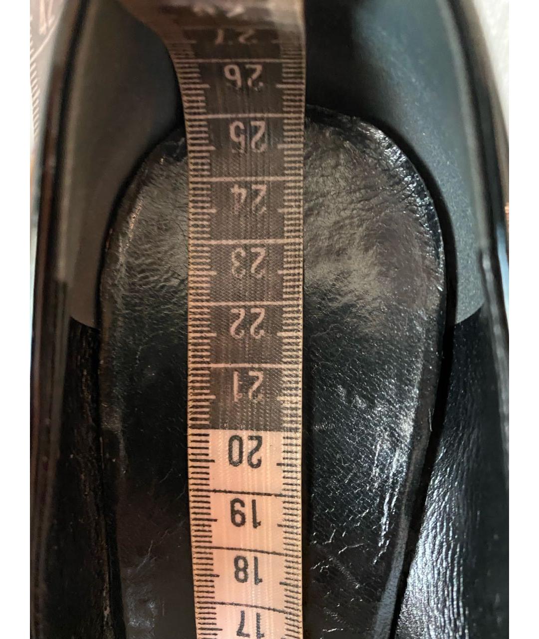 PRADA Черные туфли из лакированной кожи, фото 3