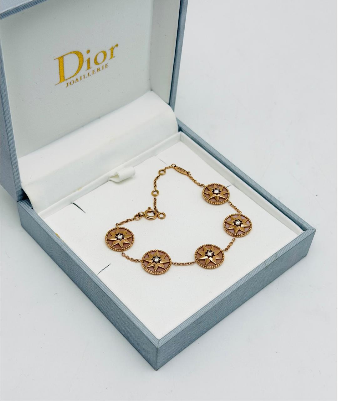 CHRISTIAN DIOR Золотой браслет из розового золота, фото 4