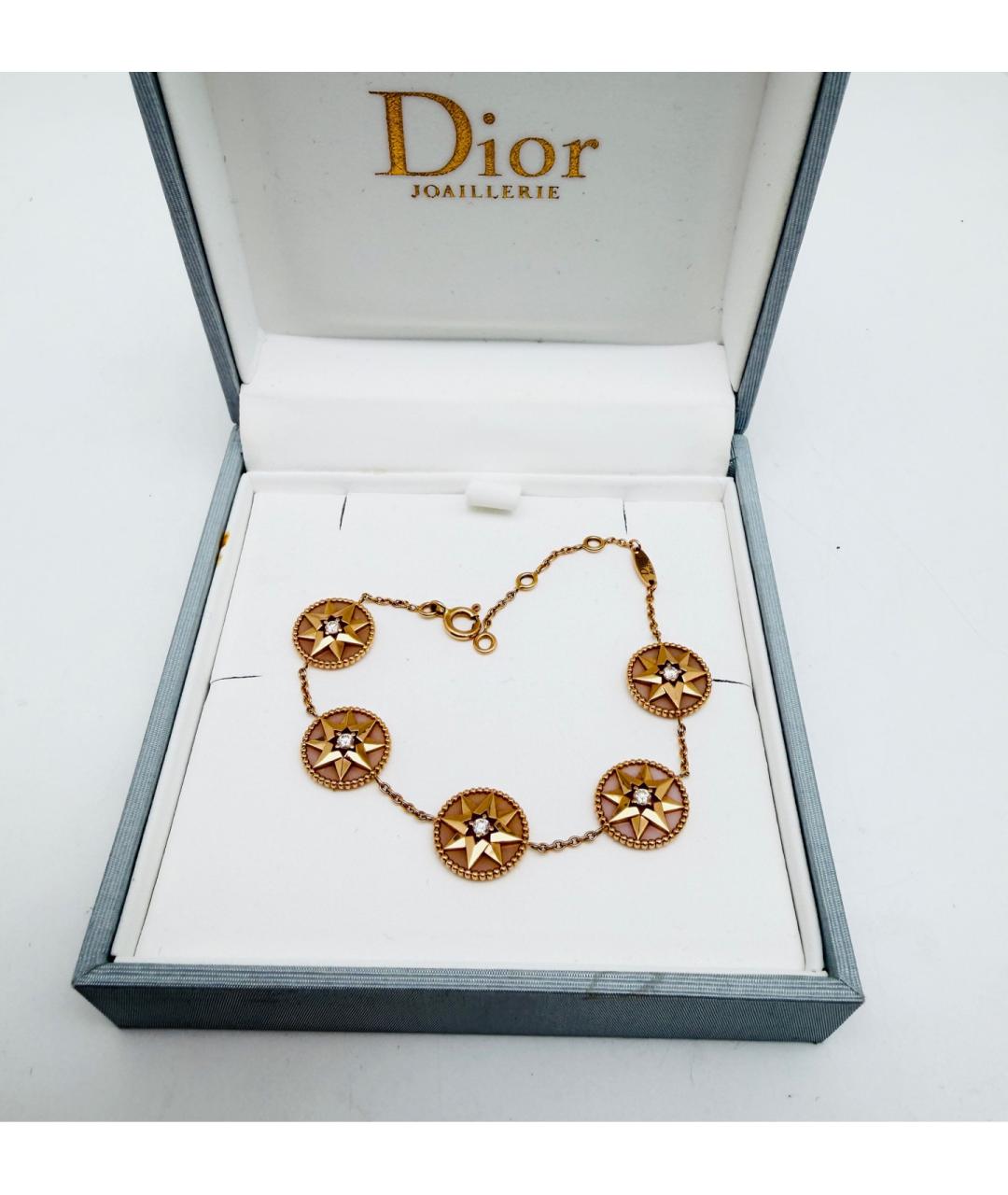 CHRISTIAN DIOR Золотой браслет из розового золота, фото 9