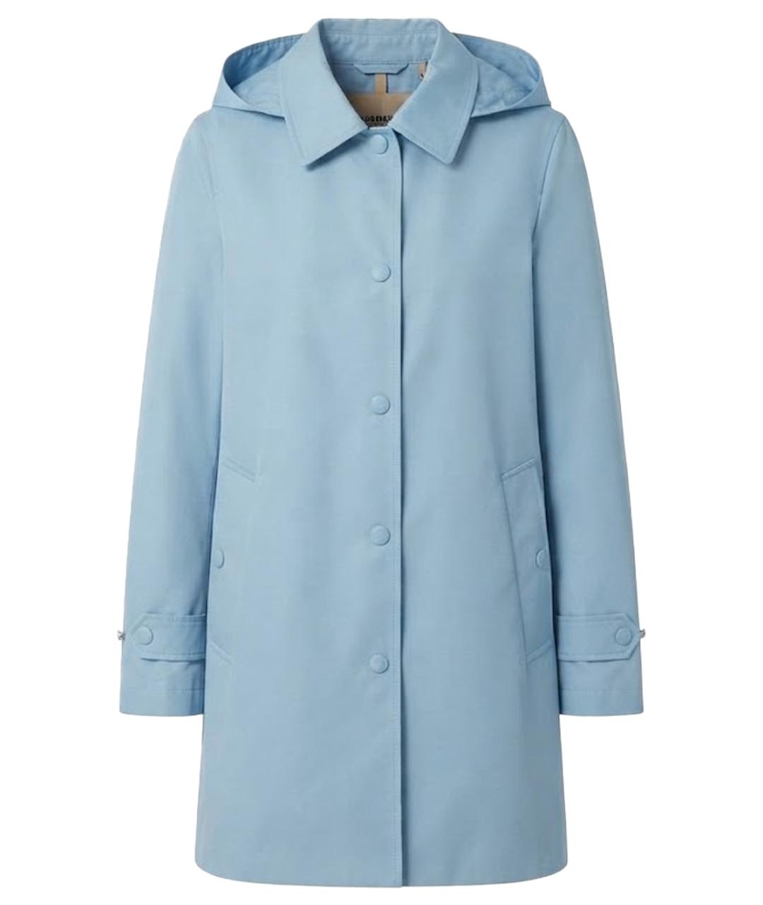 BURBERRY Голубой тренч/плащ, фото 1