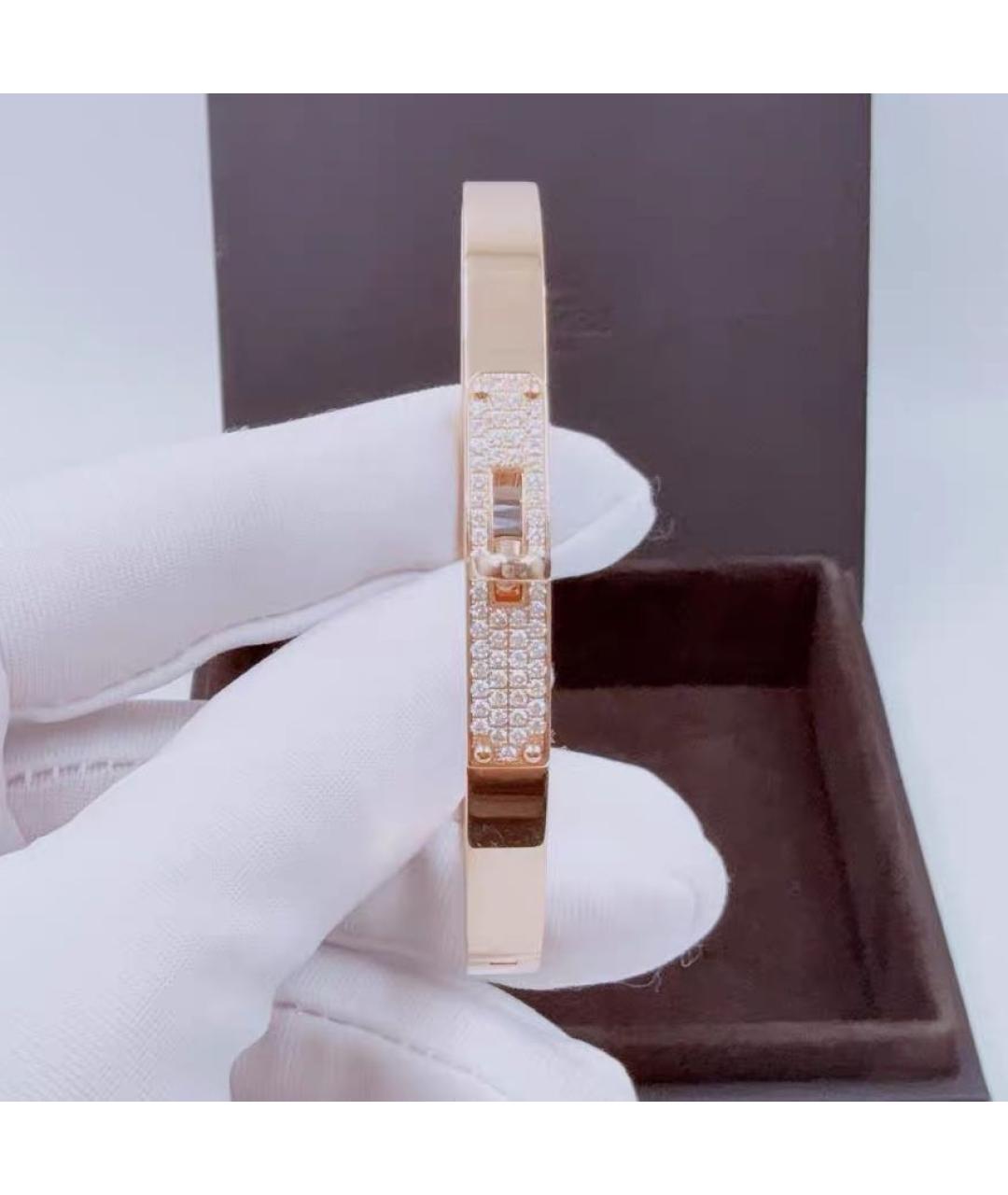 HERMES Розовый браслет из розового золота, фото 3
