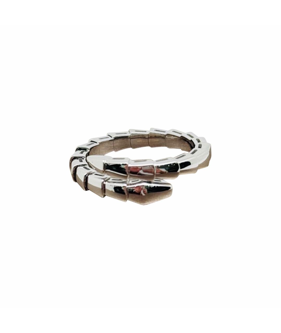 BVLGARI Серебряное кольцо из белого золота, фото 1