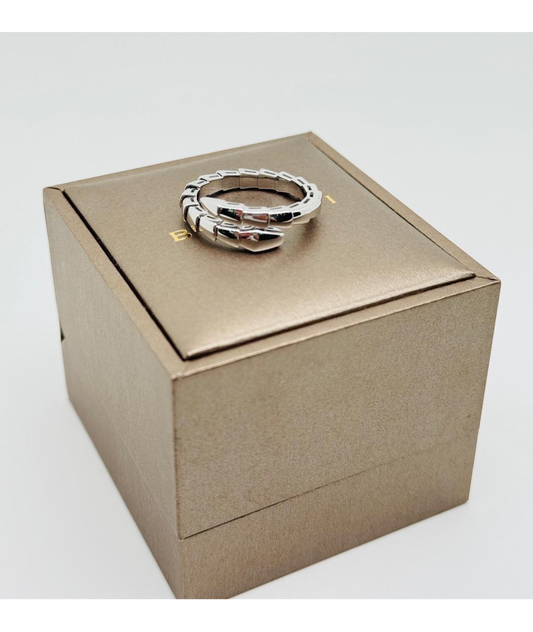 BVLGARI Серебряное кольцо из белого золота, фото 6