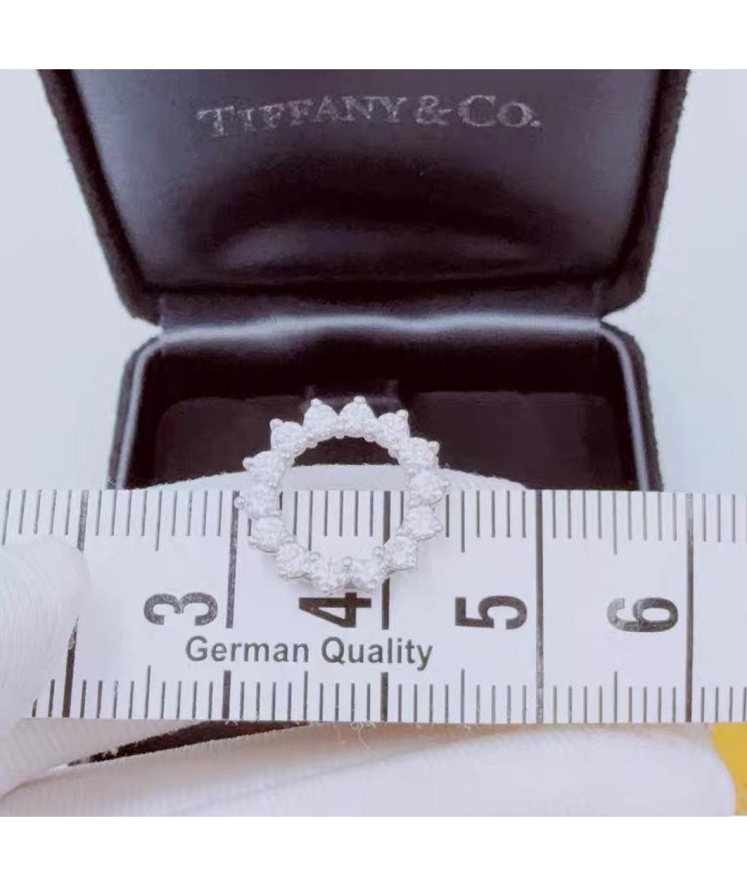 TIFFANY&CO Белая платиновая подвеска, фото 4