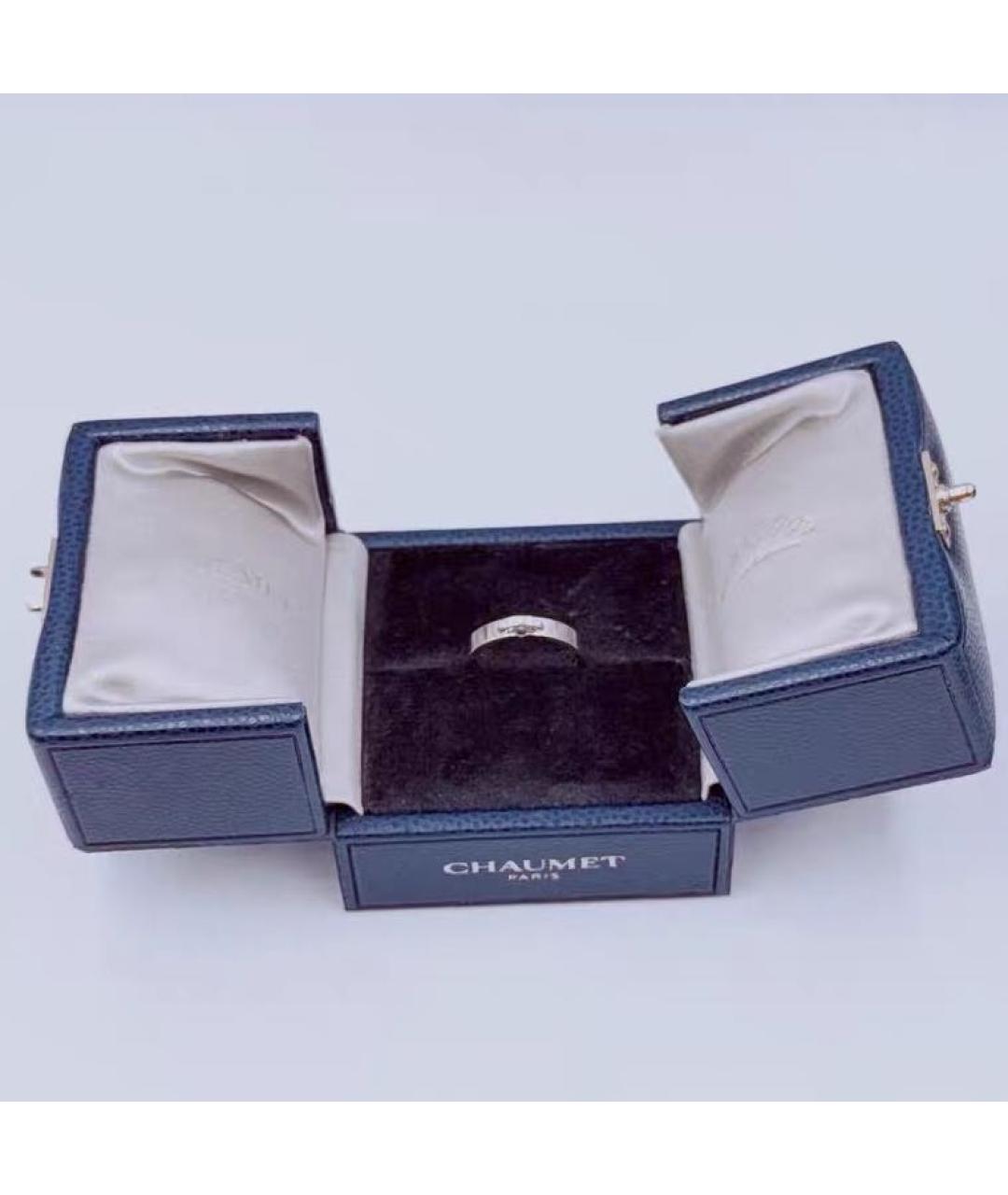 CHAUMET Белое платиновое кольцо, фото 6