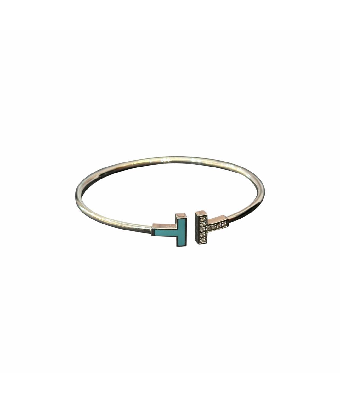 TIFFANY&CO Серебряный браслет из белого золота, фото 1