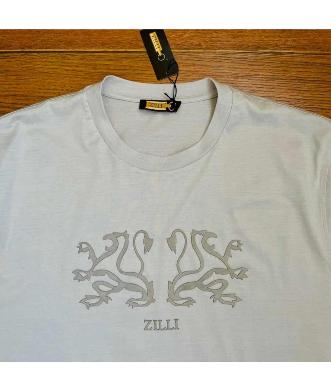 ZILLI Хлопковая футболка, фото 5