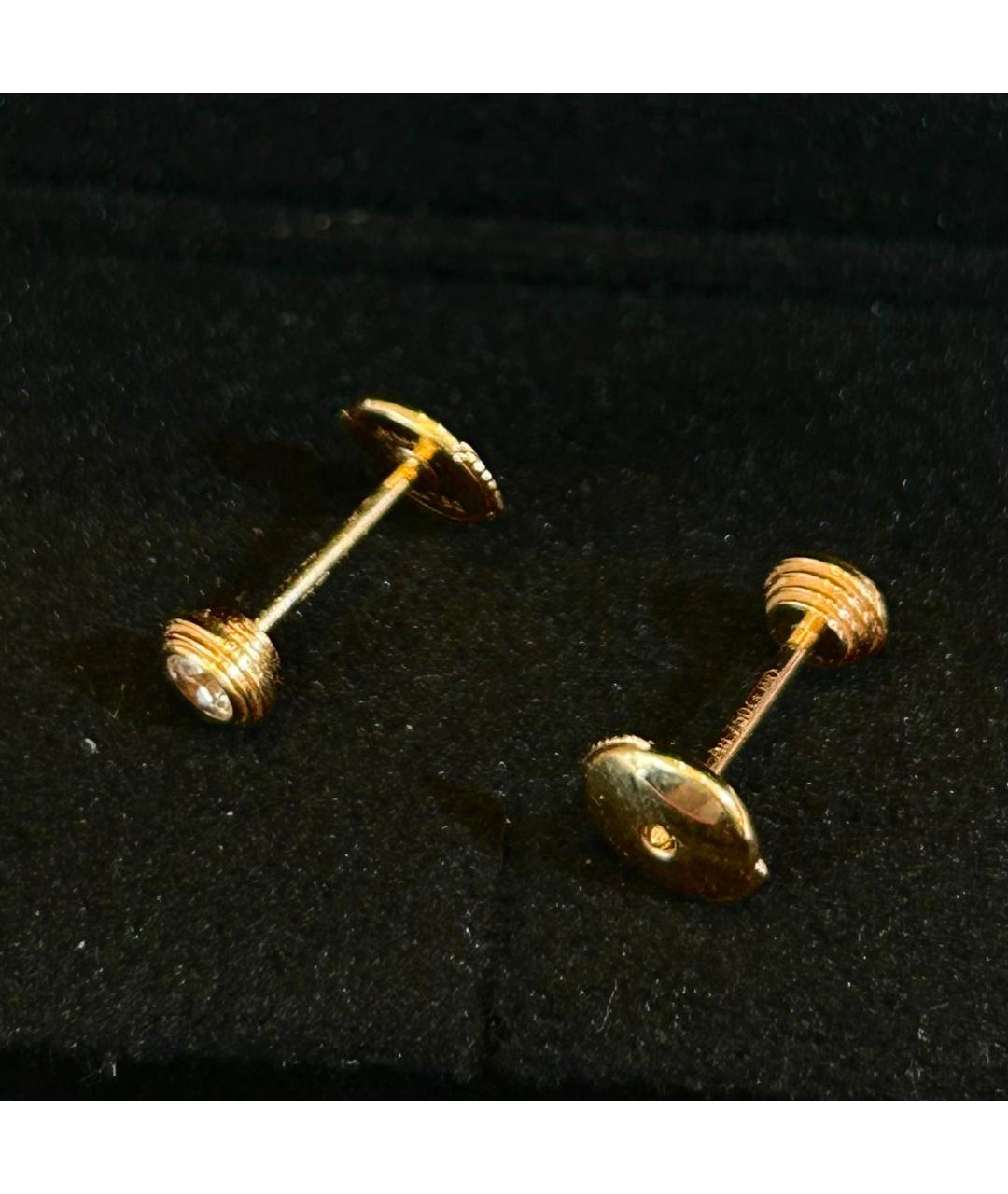 CARTIER Золотые серьги из розового золота, фото 2