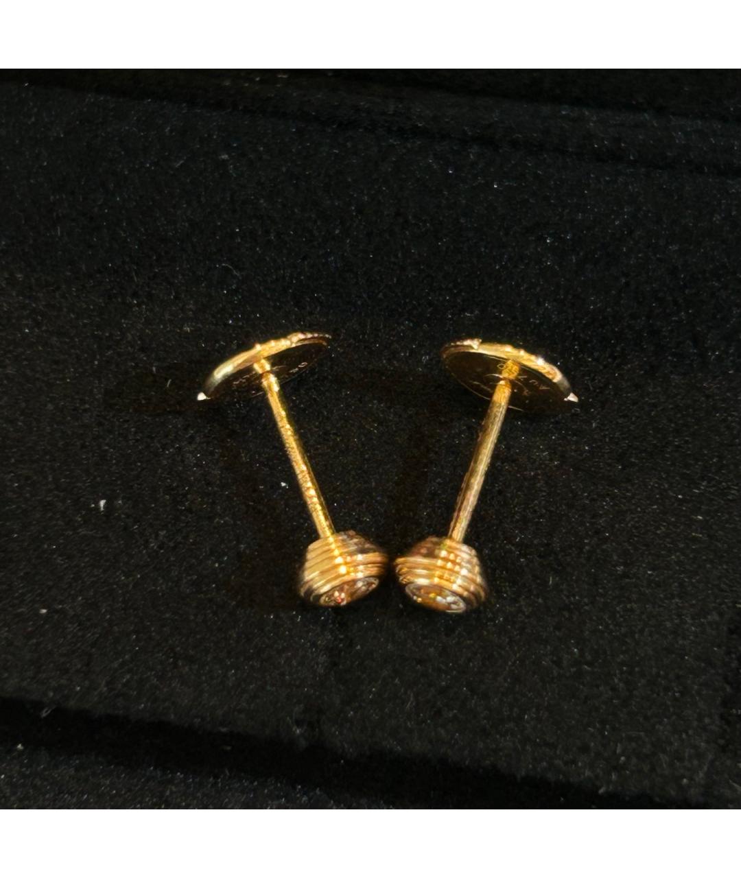 CARTIER Золотые серьги из розового золота, фото 4