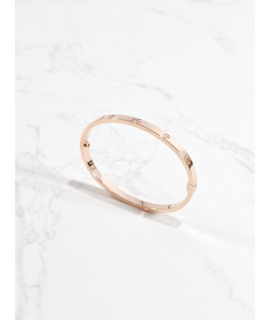 CARTIER Золотой браслет из розового золота, фото 2
