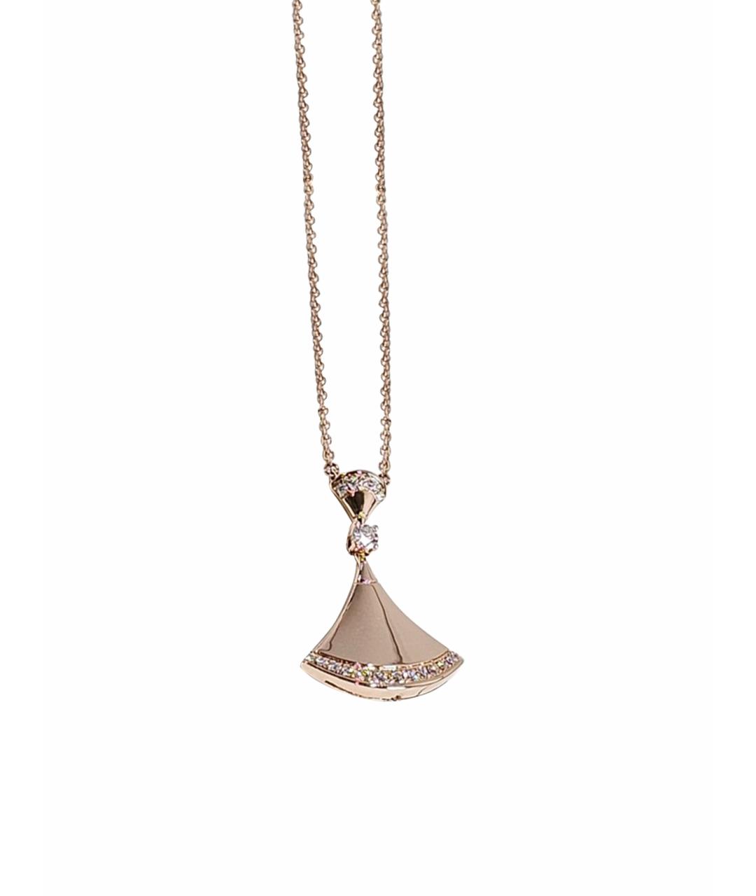 BVLGARI Золотое колье из розового золота, фото 1