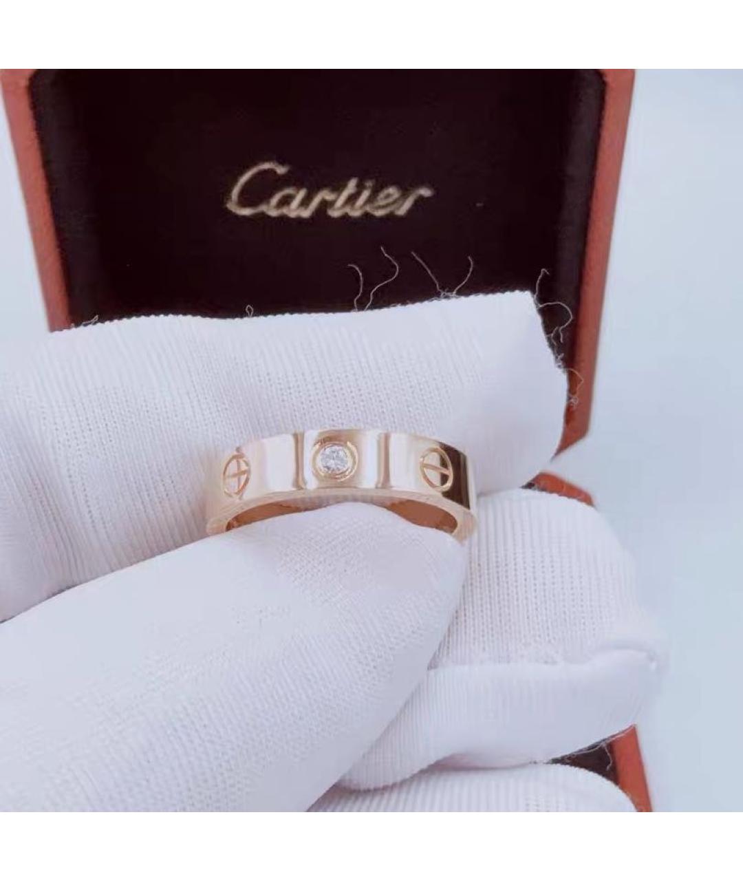 CARTIER Розовое кольцо из розового золота, фото 2
