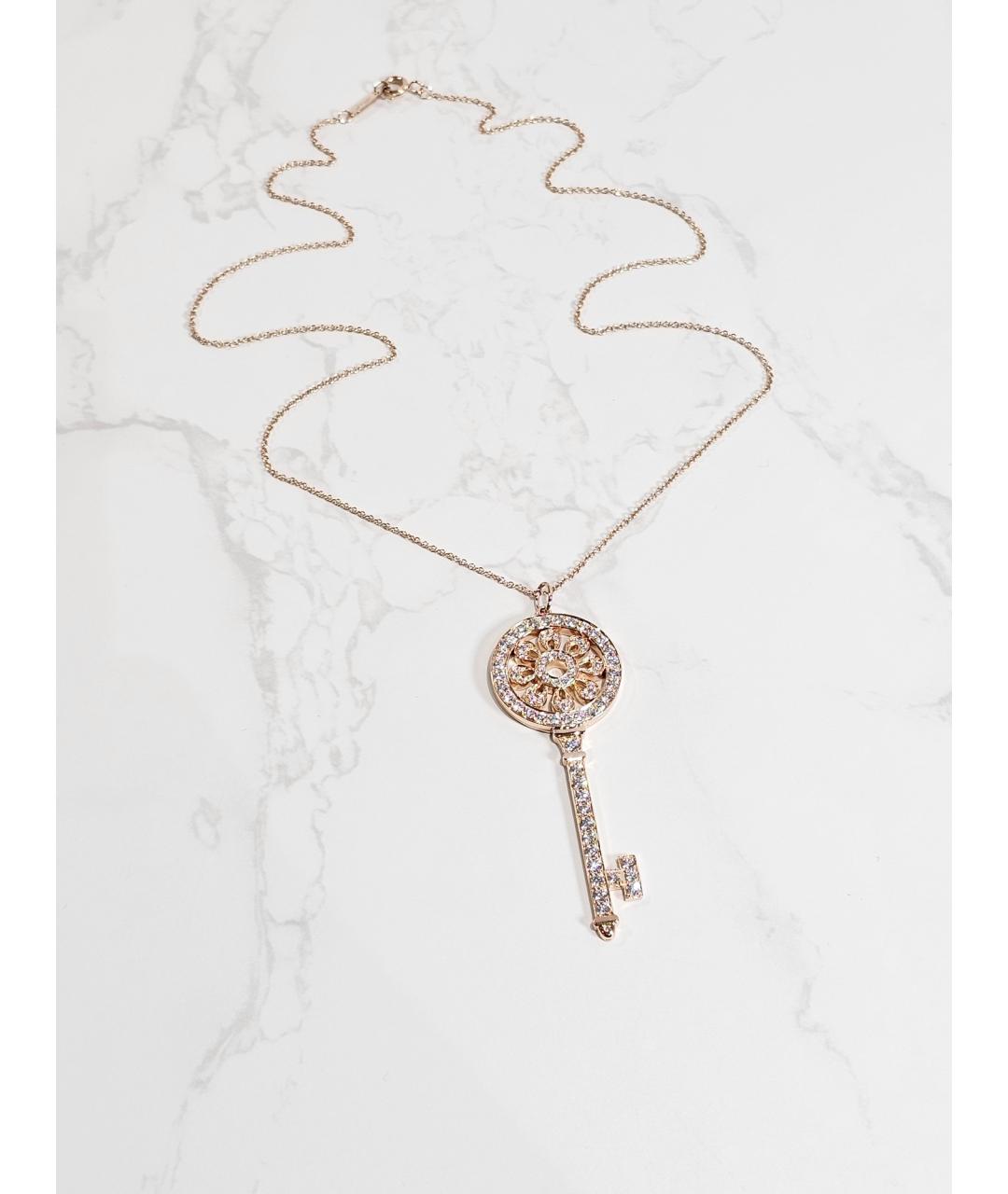 TIFFANY&CO Золотая подвеска из розового золота, фото 2